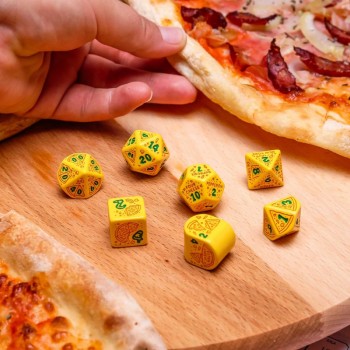 Pizza Margherita RPG kauliukų rinkinys Q WORKSHOP